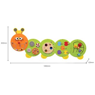 Wall toy - caterpillar